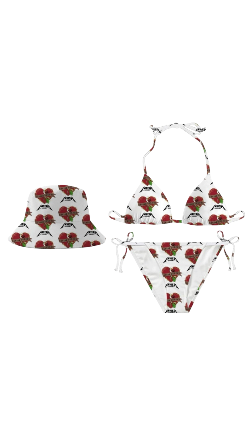 Strawberry Cream Signature Bikini Set