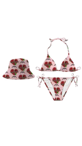 Lavish Strawberry Crush Bikini Set